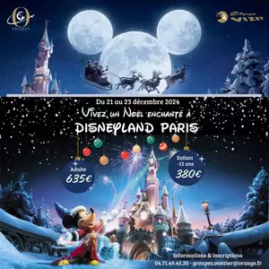Noël enchanté à Disneyland Paris